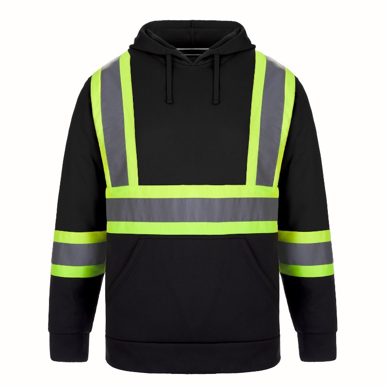 CX2 L01375 CX2 Hi-Vis L01375 - Long Haul - Adult Hi-Vis Pullover Hooded Sweatshirt for custom printing in Montreal