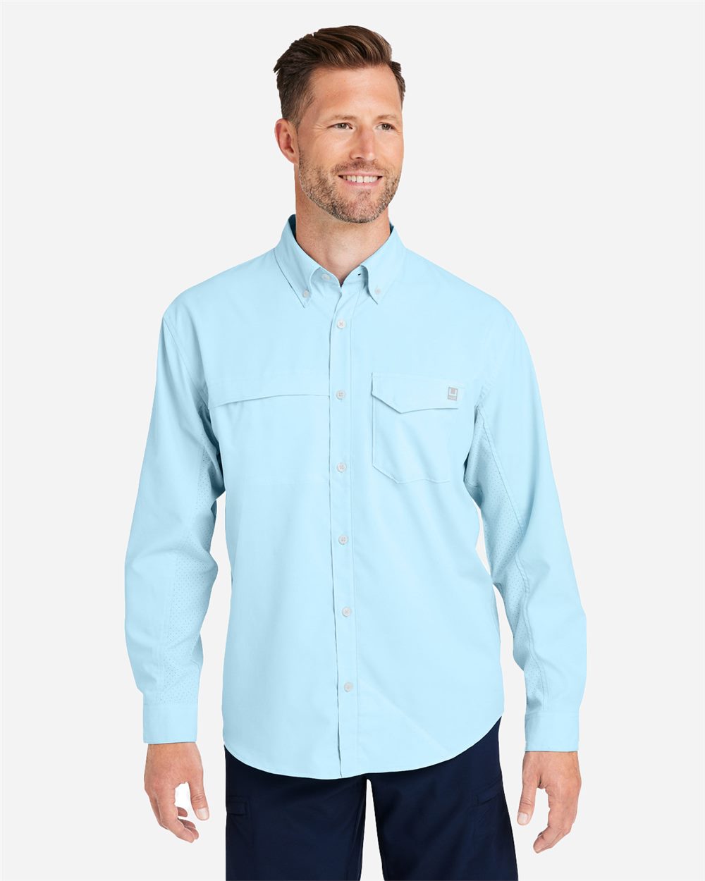 HUK H150172-US HUK H150172 - Men's Tide Point Pocket Fishing Shirt pour impression personnalisée à Montréal