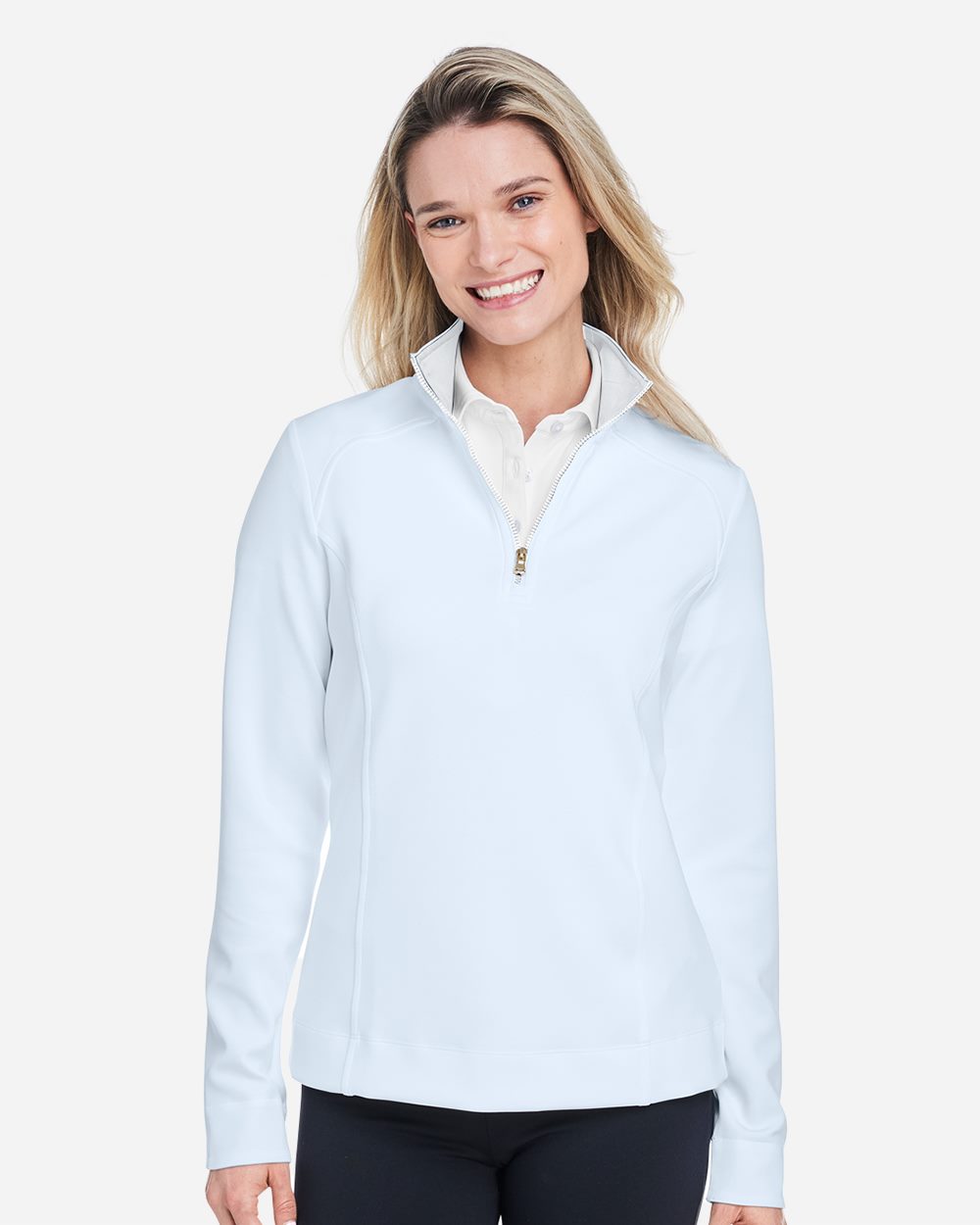 Fairway & Greene F12250-US Fairway & Greene F12250 - Women's Wells Tech Quarter-Zip Pullover pour impression personnalisée à Montréal