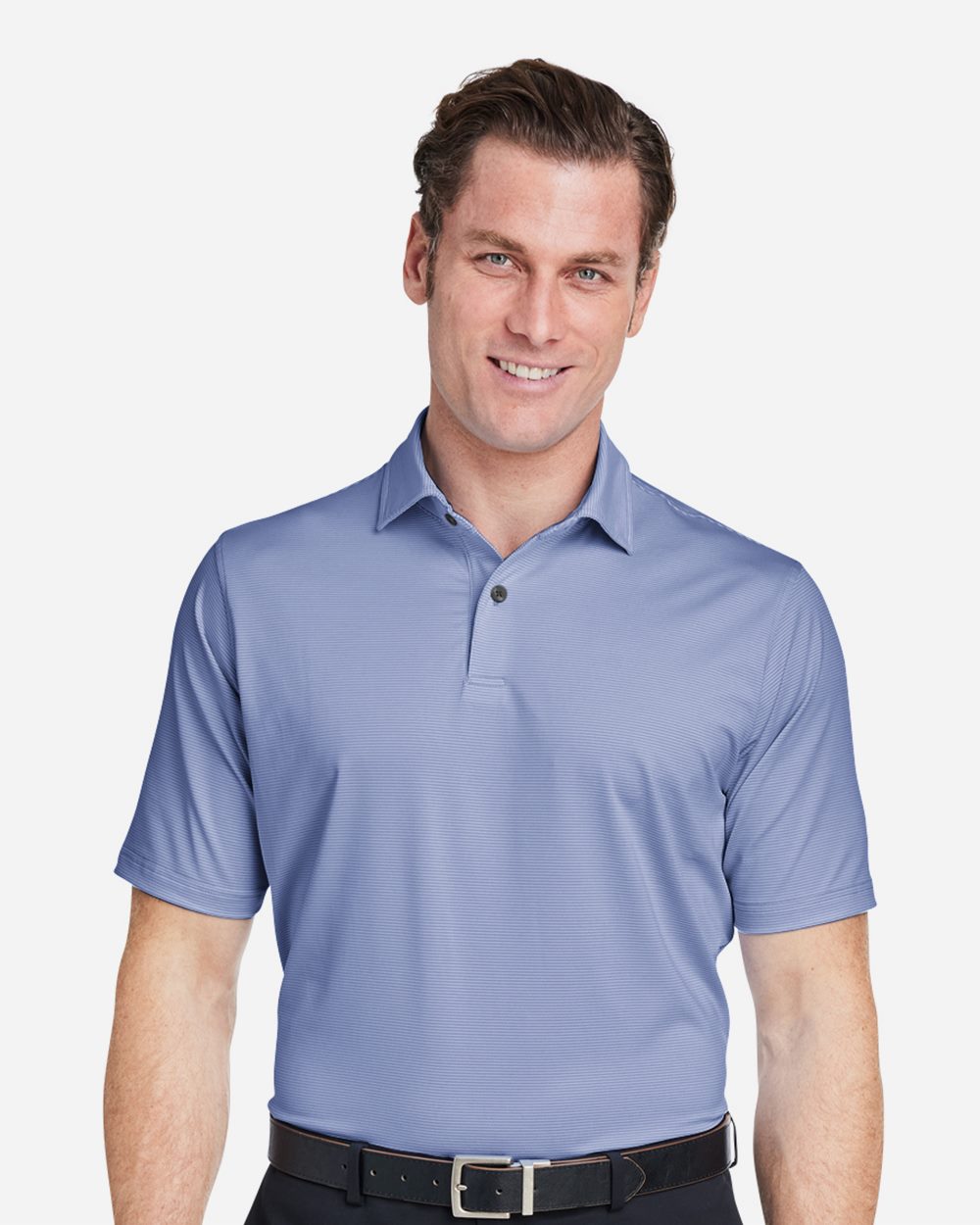 Fairway & Greene I11526-US Fairway & Greene I11526 - Men's USA Made Mini Stripe Tech Polo for custom printing in Montreal