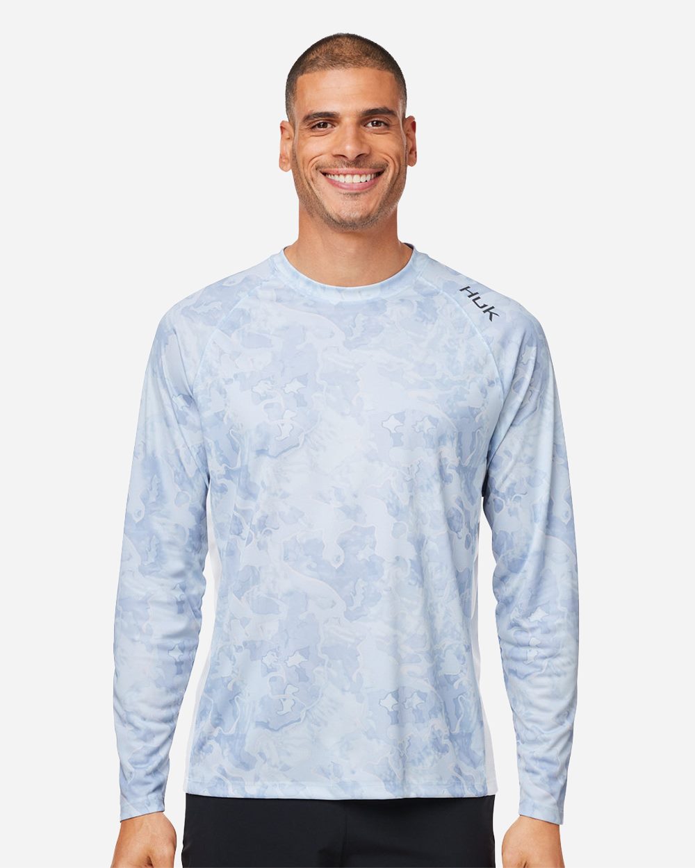 HUK H12L003-US HUK H12L003 - Unisex LoPro Camo Long Sleeve T-Shirt for custom printing in Montreal