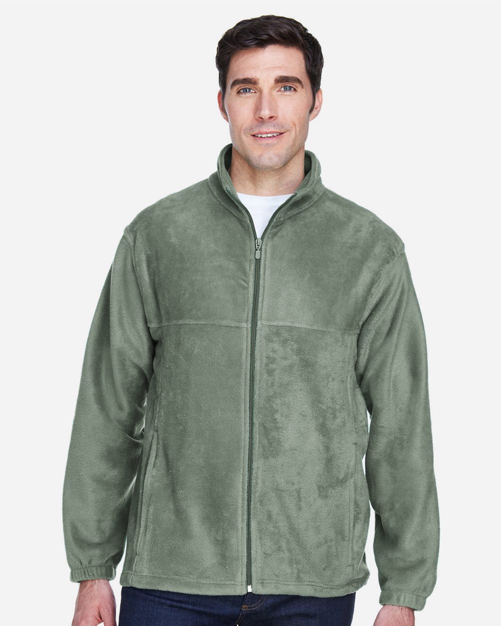 Harriton M990-US Harriton M990 - Men's Full-Zip Fleece for custom printing in Montreal