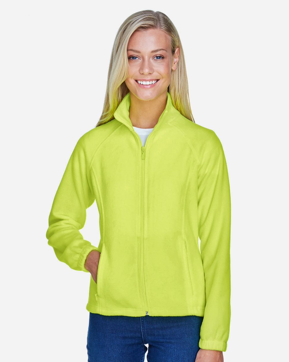 Harriton M990W-US Harriton M990W - Women's Full-Zip Fleece for custom printing in Montreal