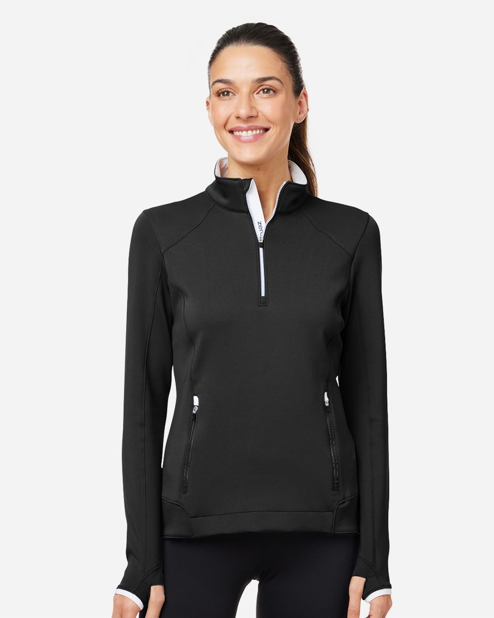 Zero Restriction L1022L-US Zero Restriction L1022L - Women's Sofia Quarter-Zip Pullover for custom printing in Montreal