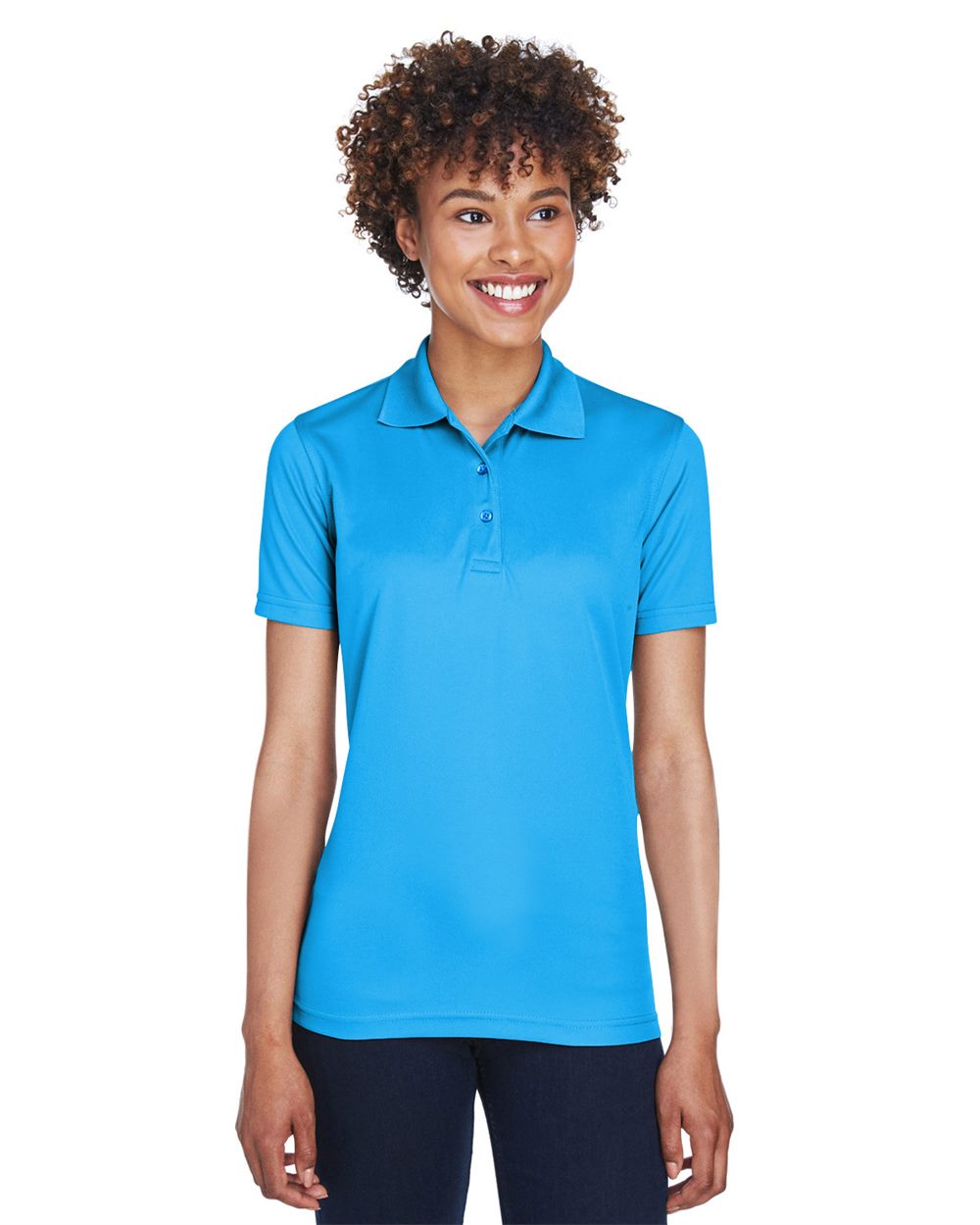 UltraClub 8210L-US UltraClub 8210L - Women's Cool & Dry Mesh Piqué Polo for custom printing in Montreal