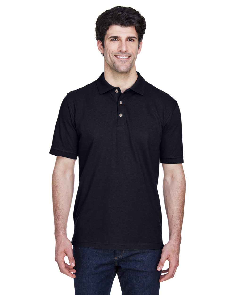 UltraClub 8535-US UltraClub 8535 - Men's Classic Piqué Polo pour impression personnalisée à Montréal