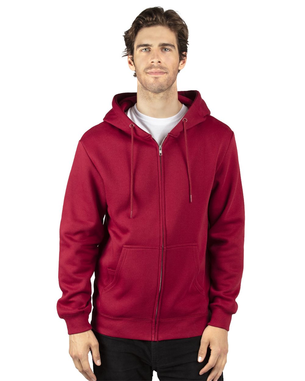 Threadfast Apparel 320Z-US Threadfast Apparel 320Z - Unisex Fleece Full-Zip Hooded Sweatshirt pour impression personnalisée à Montréal