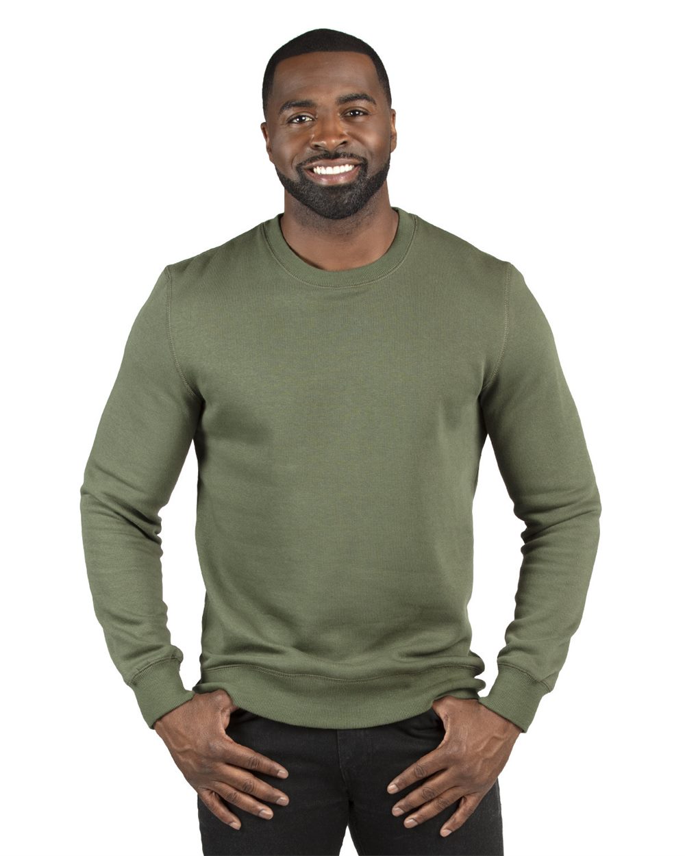 Threadfast Apparel 320C-US Threadfast Apparel 320C - Unisex Ultimate Crewneck Sweatshirt pour impression personnalisée à Montréal