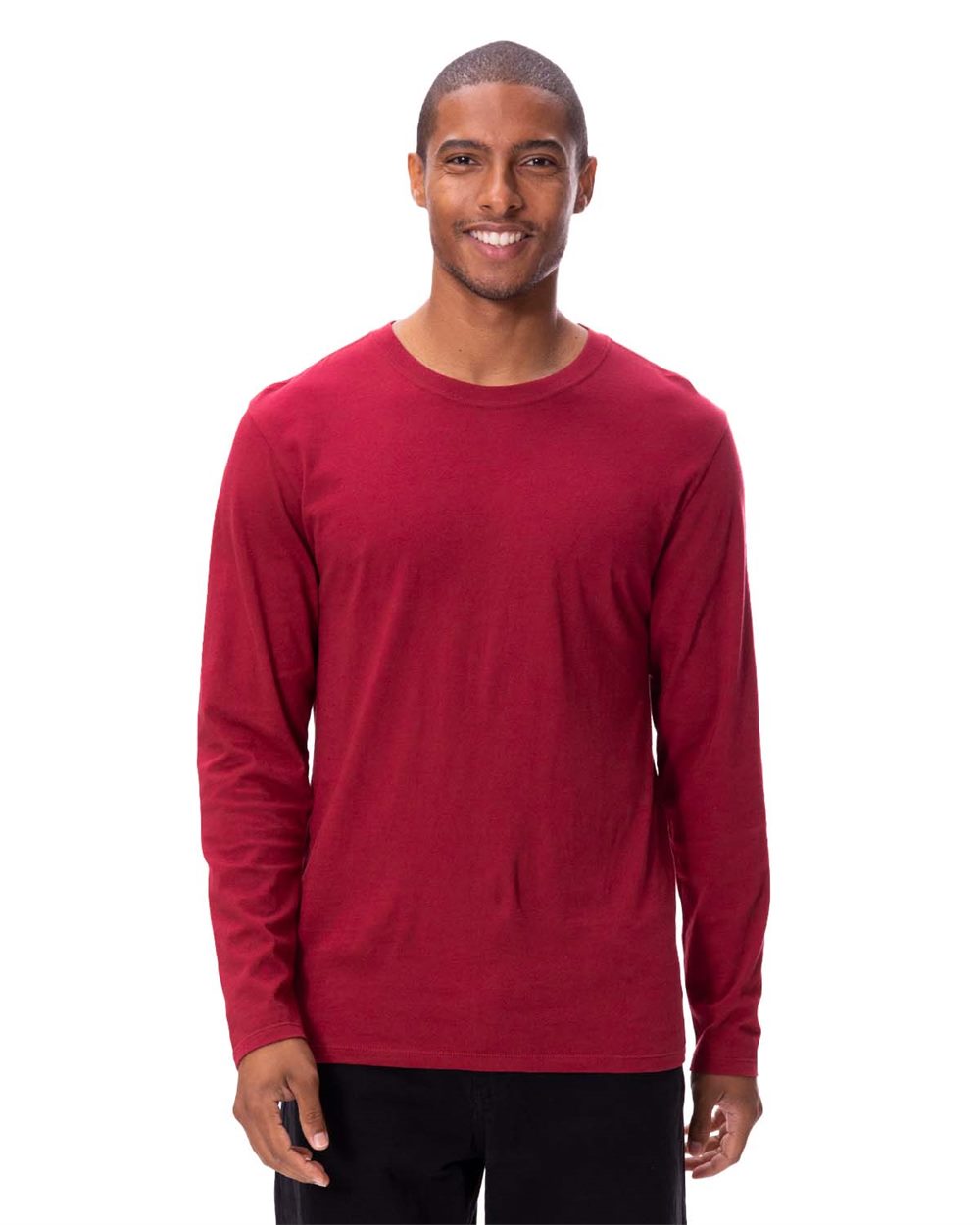 Threadfast Apparel 180LS-US Threadfast Apparel 180LS - Unisex Ultimate Long Sleeve T-Shirt pour impression personnalisée à Montréal