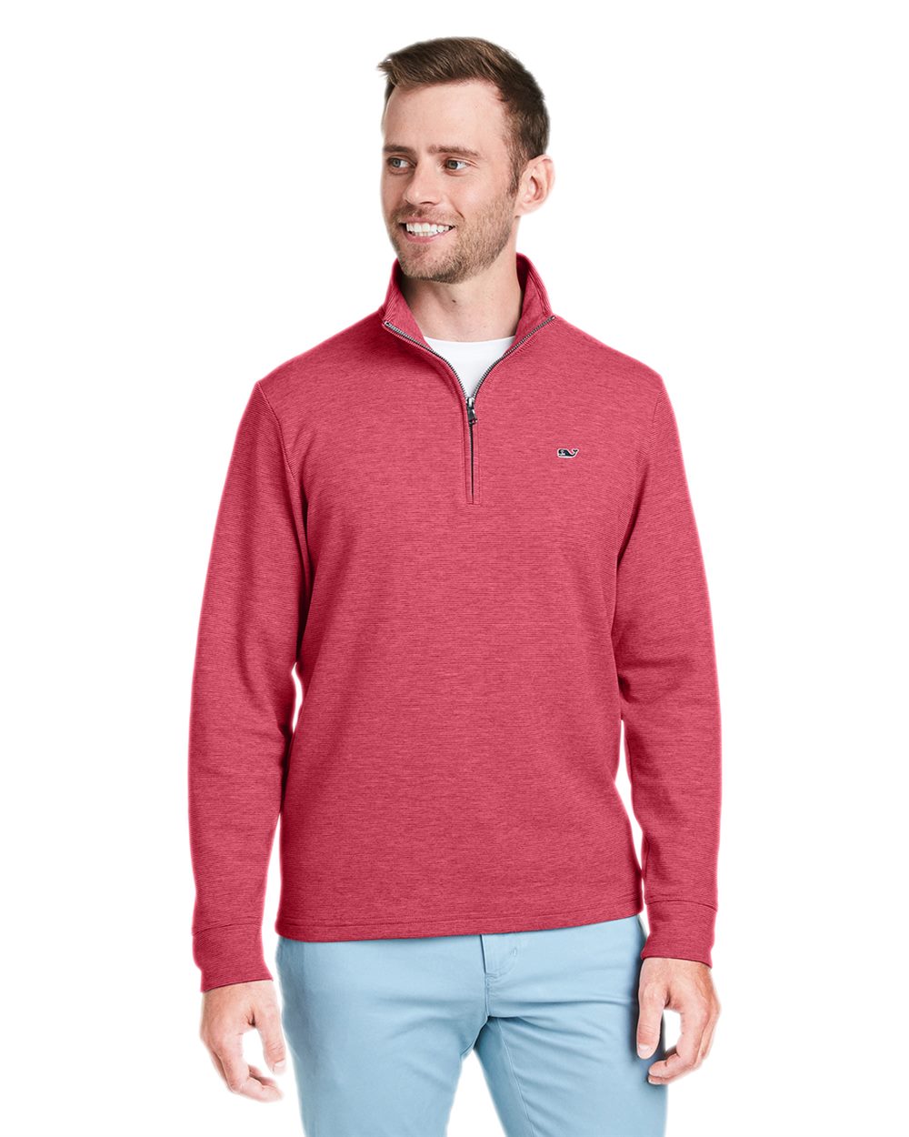 vineyard vines K002708-US vineyard vines K002708 - Men's Saltwater Quarter-Zip Pullover for custom printing in Montreal
