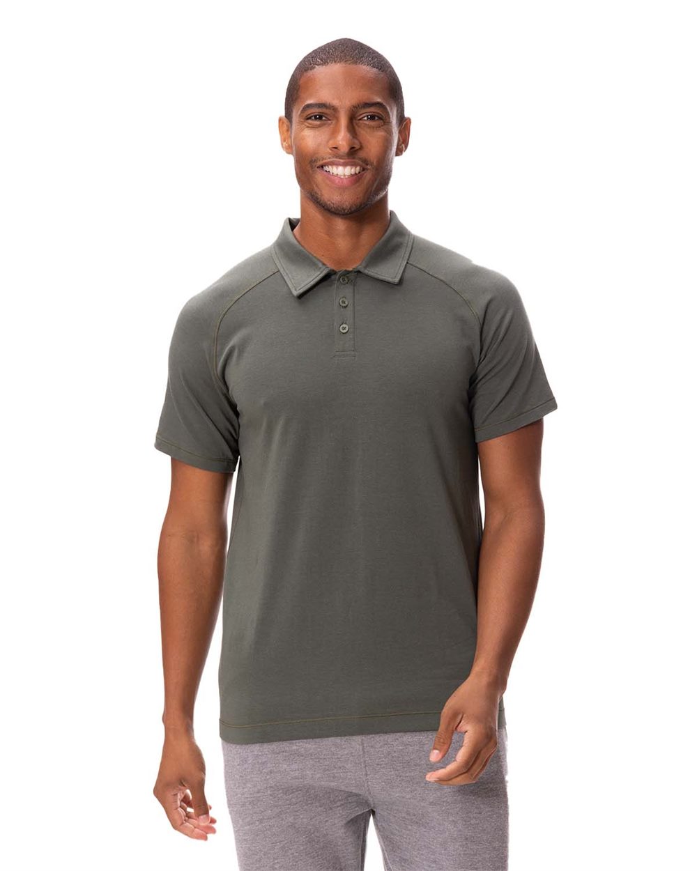 Threadfast Apparel 382PL-US Threadfast Apparel 382PL - Men's Impact Polo pour impression personnalisée à Montréal