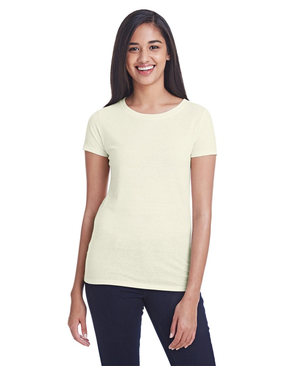 Threadfast Apparel 202A-US Threadfast Apparel 202A - Women's Tri-Blend T-Shirt for custom printing in Montreal