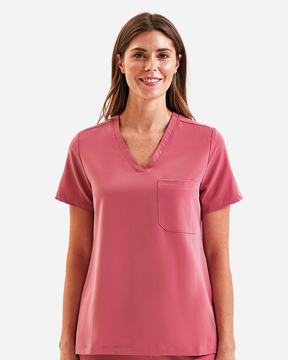 Onna NN300-US Onna NN300 - Women's Limitless V-Neck Stretch Scrub Top for custom printing in Montreal