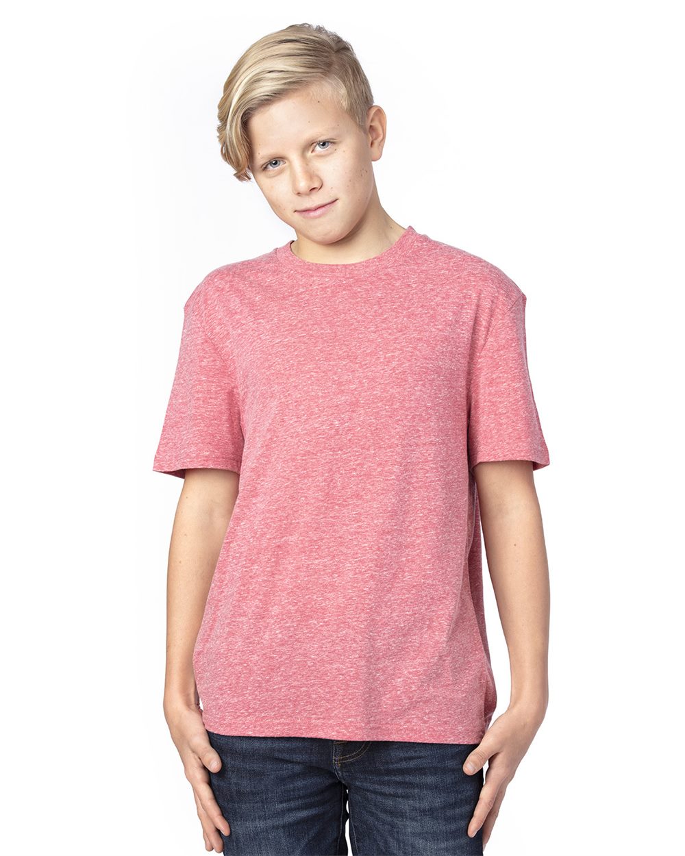 Threadfast Apparel 602A-US Threadfast Apparel 602A - Youth Triblend T-Shirt pour impression personnalisée à Montréal