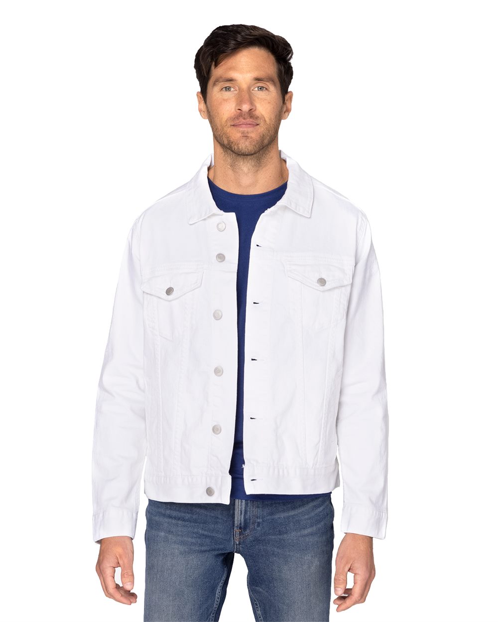 Threadfast Apparel 370J-US Threadfast Apparel 370J - Unisex Denim Jacket pour impression personnalisée à Montréal