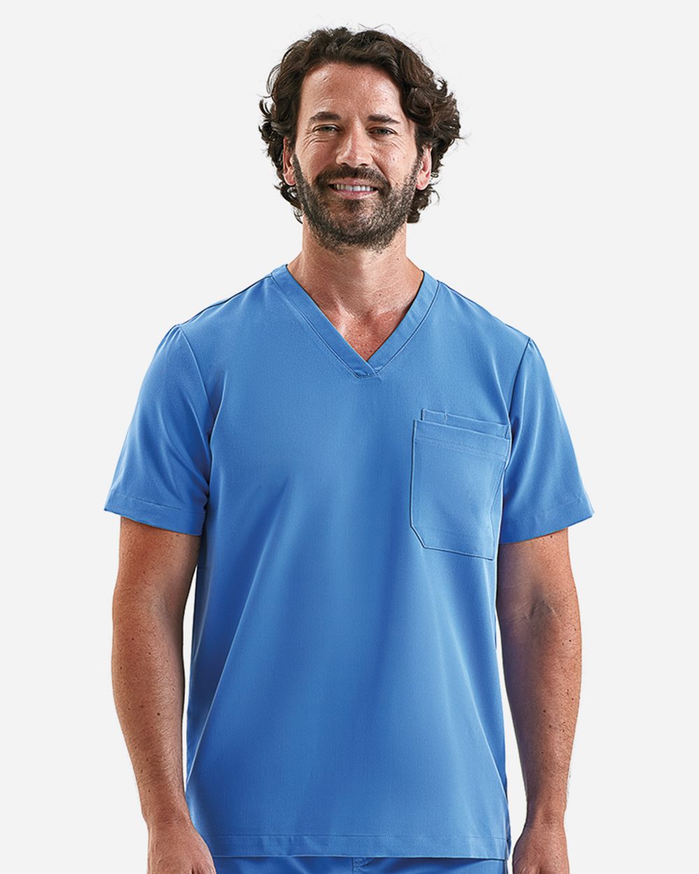 Onna NN200-US Onna NN200 - Men's Limitless V-Neck Stretch Scrub Top pour impression personnalisée à Montréal