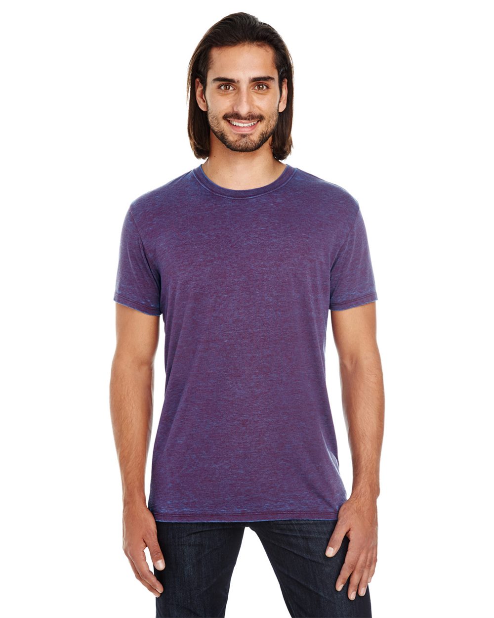 Threadfast Apparel 115A-US Threadfast Apparel 115A - Unisex Cross Dye T-Shirt pour impression personnalisée à Montréal