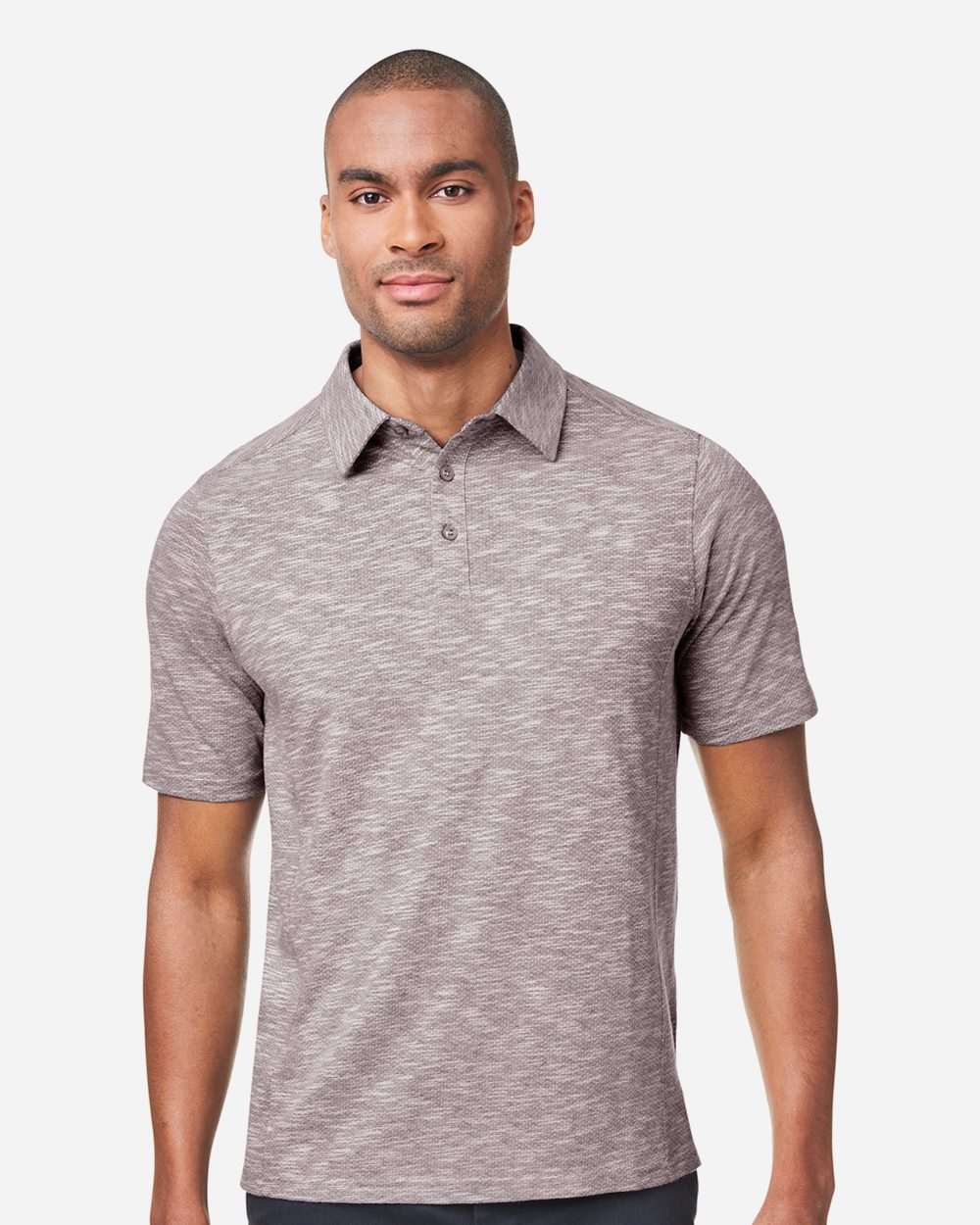 North End NE115-US North End NE115 - Men's Eclipse Jacquard Polo for custom printing in Montreal