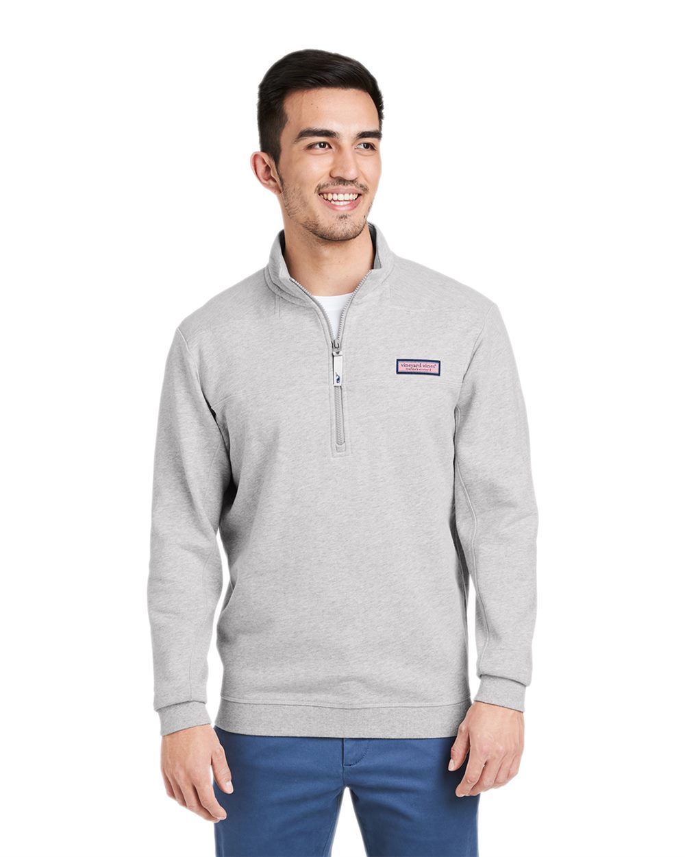 vineyard vines K002712-US vineyard vines K002712 - Men's Collegiate Shep Quarter-Zip Sweatshirt for custom printing in Montreal