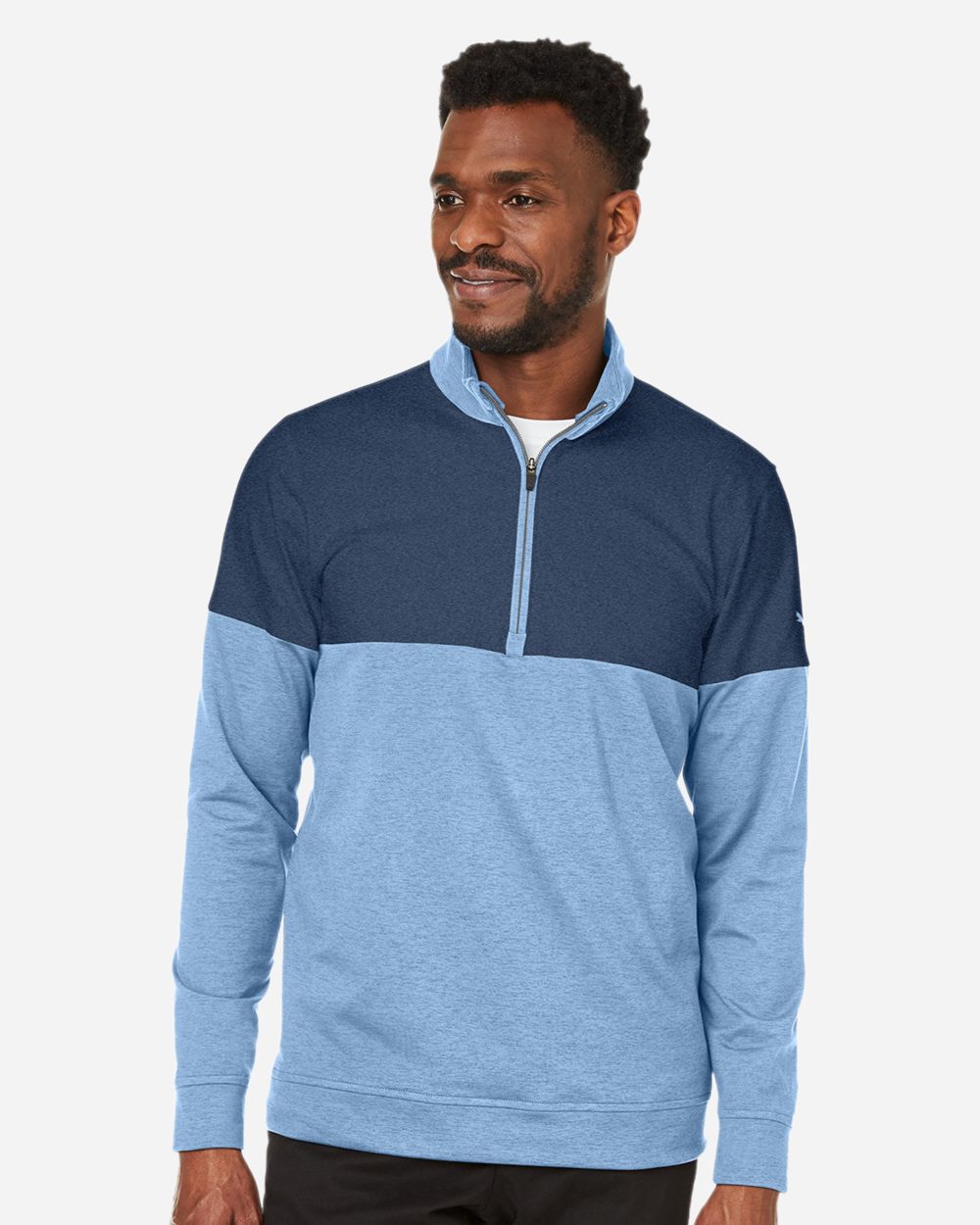 Puma Golf 595803-US Puma Golf 595803 - Men's Cloudspun Warm Up Quarter-Zip Pullover for custom printing in Montreal