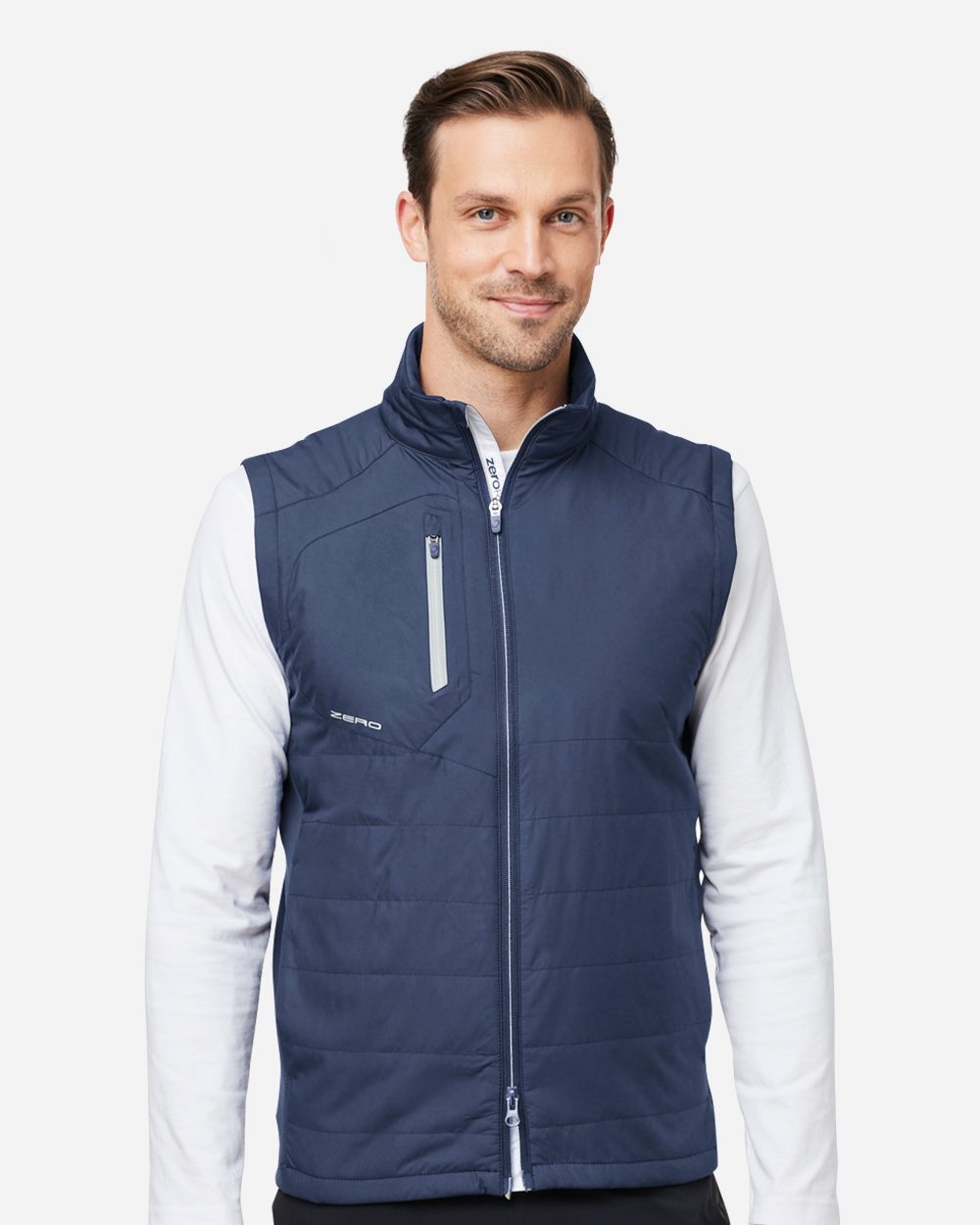 Zero Restriction W1008-US Zero Restriction W1008 - Men's Lightweight Hybrid Vest for custom printing in Montreal