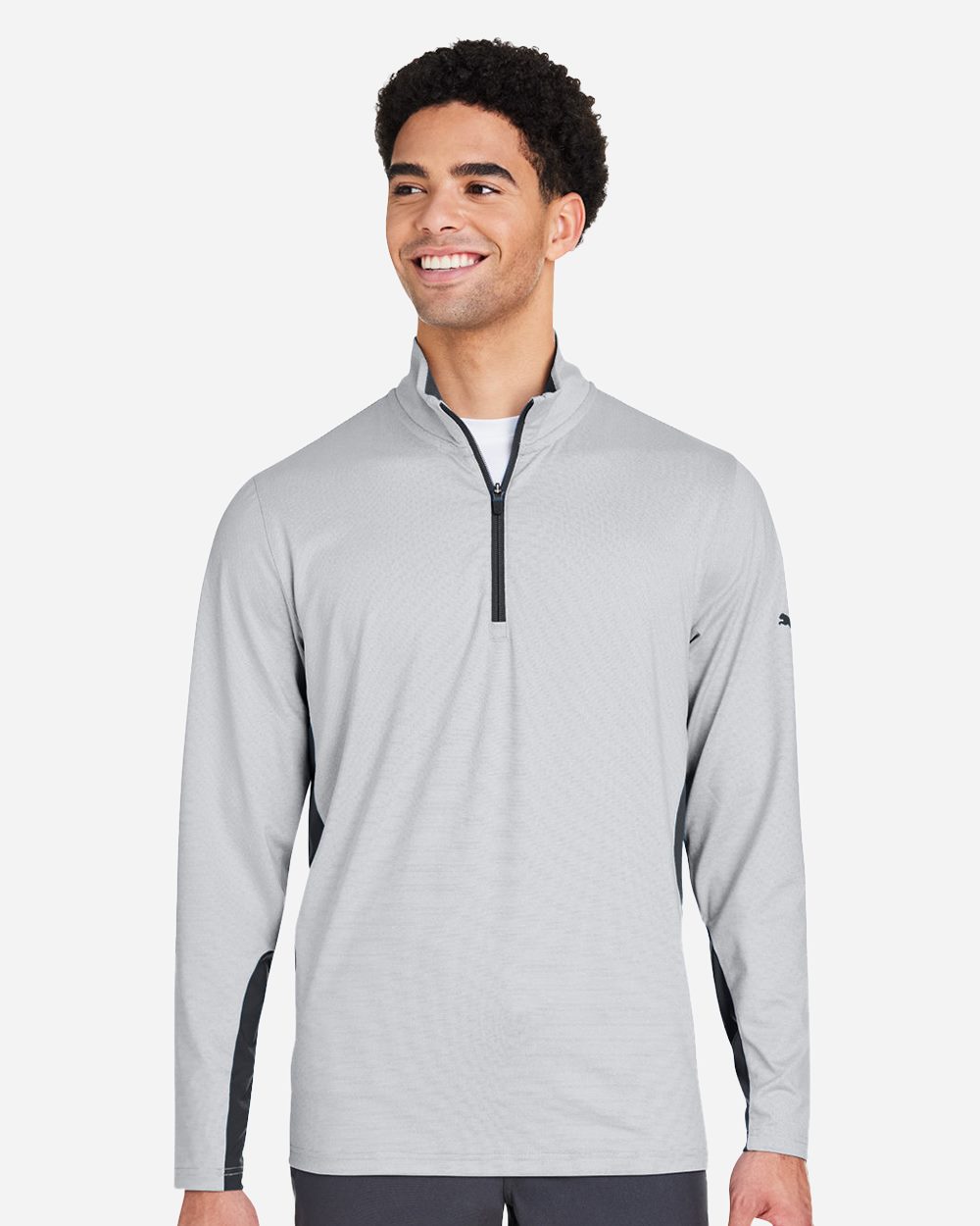 Puma Golf PG410-US Puma Golf PG410 - Men's Mesa Stripe Quarter-Zip Pullover pour impression personnalisée à Montréal