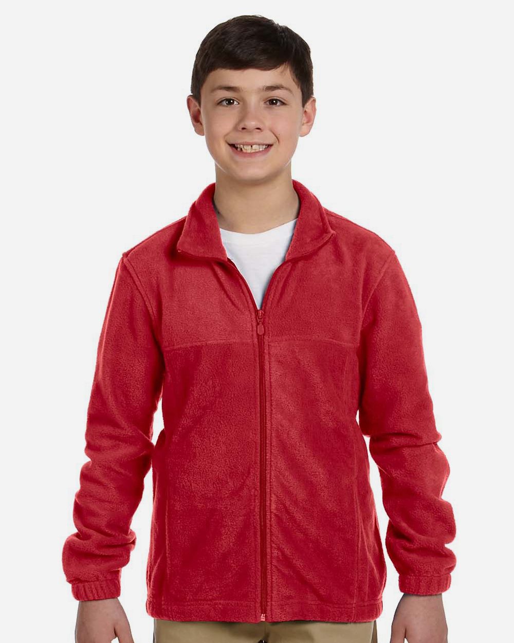 Harriton M990Y-US Harriton M990Y - Youth Full-Zip Fleece for custom printing in Montreal
