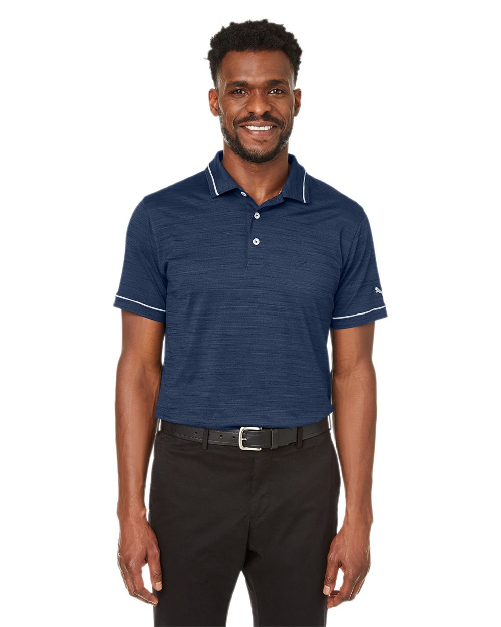 Puma Golf 599117-US Puma Golf 599117 - Men's Cloudspun Monarch Polo for custom printing in Montreal