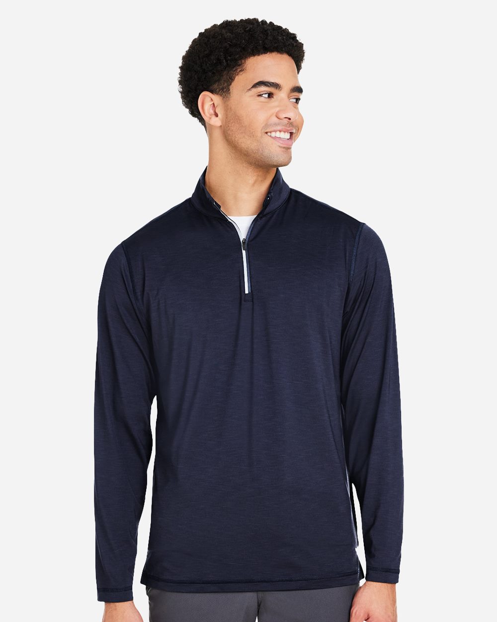 Puma Golf 539105-US Puma Golf 539105 - Men's You-V Quarter-Zip Pullover for custom printing in Montreal