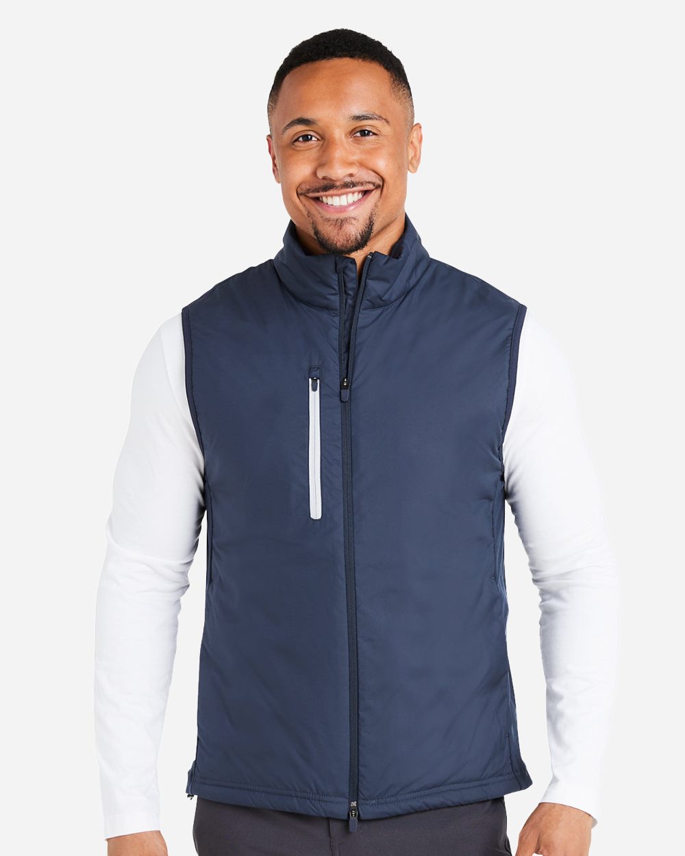 Puma Golf 631106-US Puma Golf 631106 - Men's Hielands Vest for custom printing in Montreal