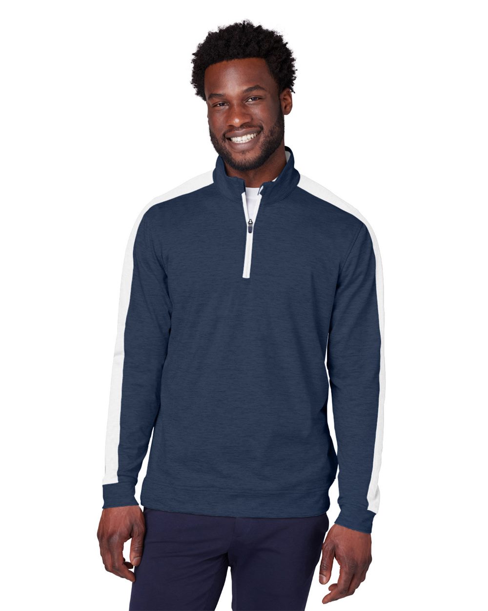 Puma Golf 599129-US Puma Golf 599129 - Men's Cloudspun Quarter-Zip Pullover pour impression personnalisée à Montréal