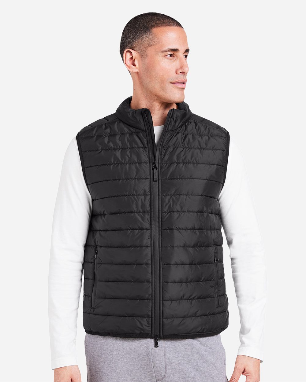 TASC Performance Inc TM759-US TASC Performance Inc TM759 - Men's Quilted Puffer Vest for custom printing in Montreal