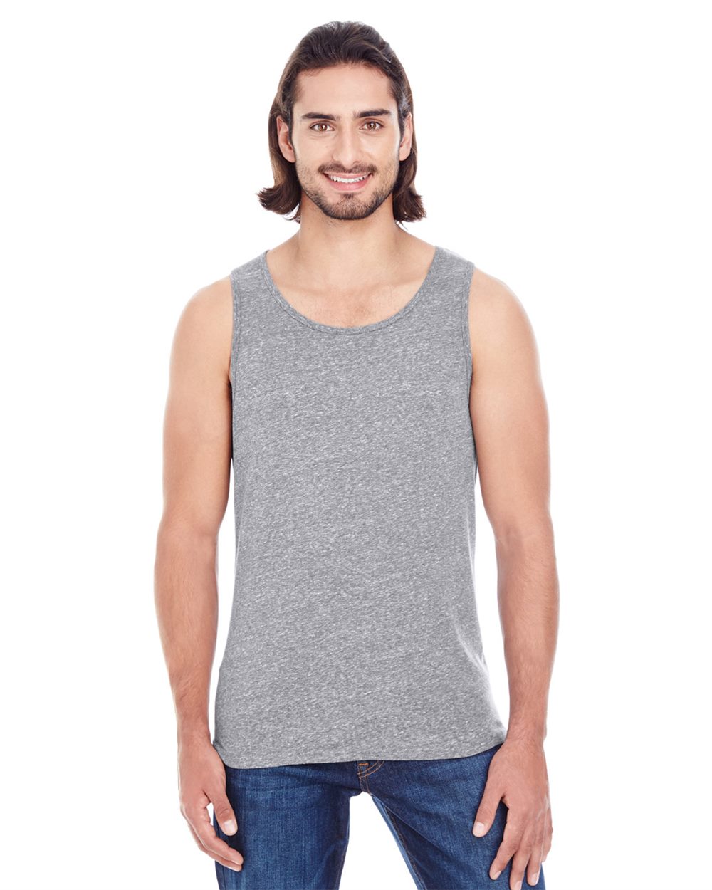 Threadfast Apparel 102C-US Threadfast Apparel 102C - Unisex Tri-Blend Tank Top for custom printing in Montreal