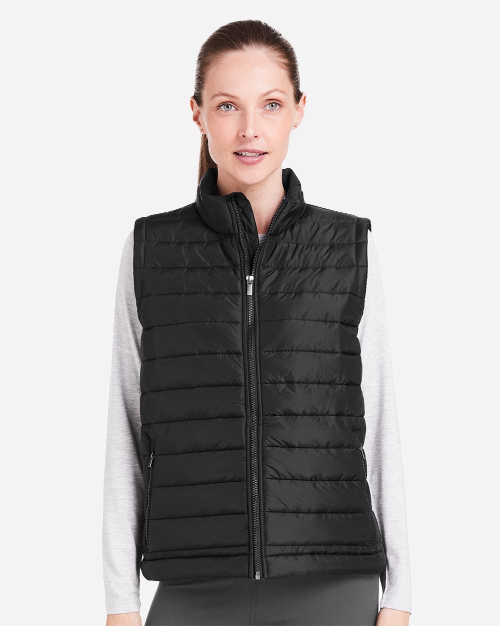 TASC Performance Inc TW911-US TASC Performance Inc TW911 - Women's Quilted Puffer Vest for custom printing in Montreal
