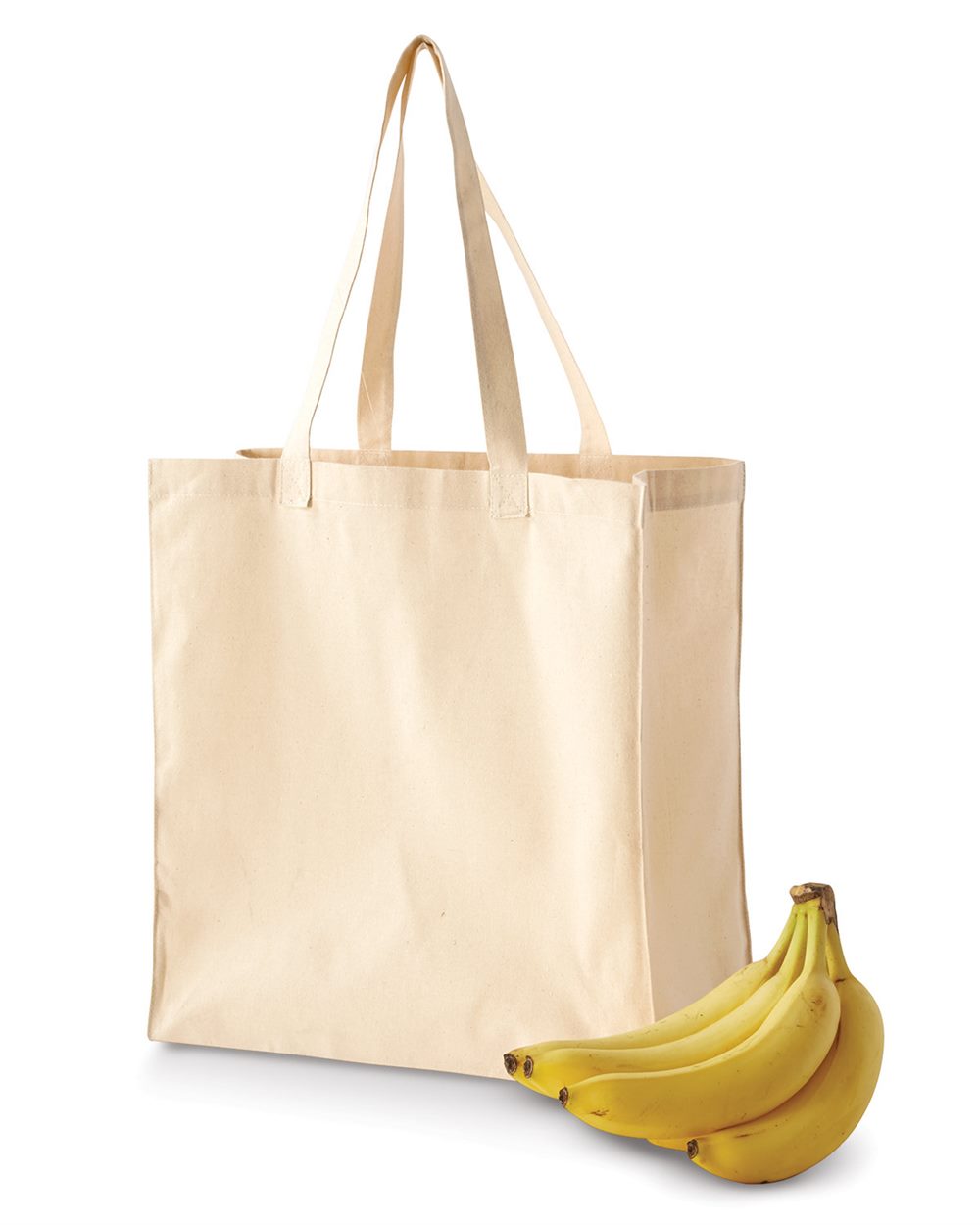 BAGedge BE055-US BAGedge BE055 - Canvas Grocery Tote for custom printing in Montreal
