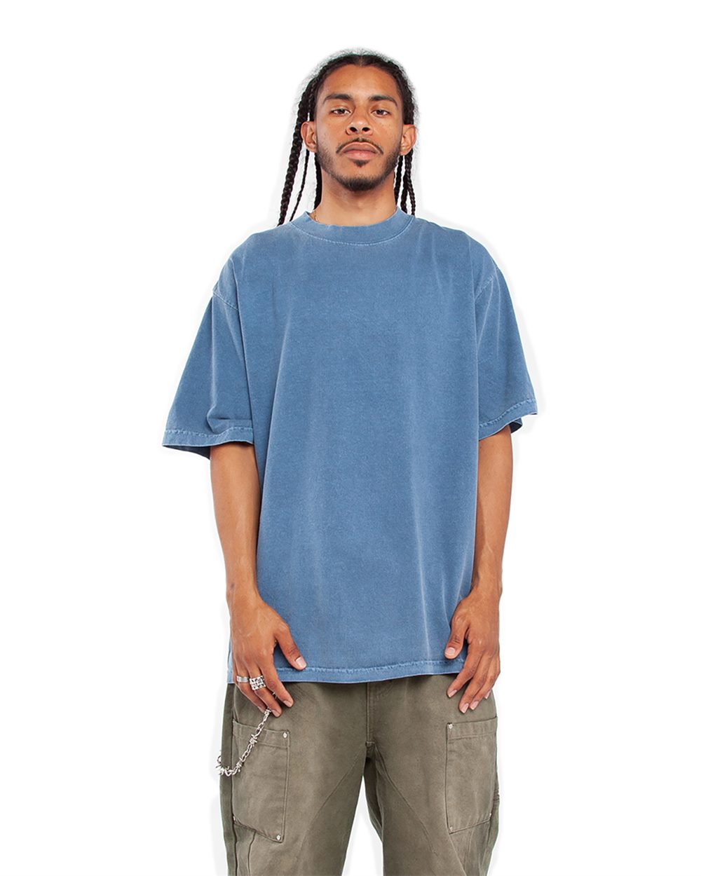 Shaka Wear SHGD-US Shaka Wear SHGD - Unisex Garment-Dyed T-Shirt pour impression personnalisée à Montréal