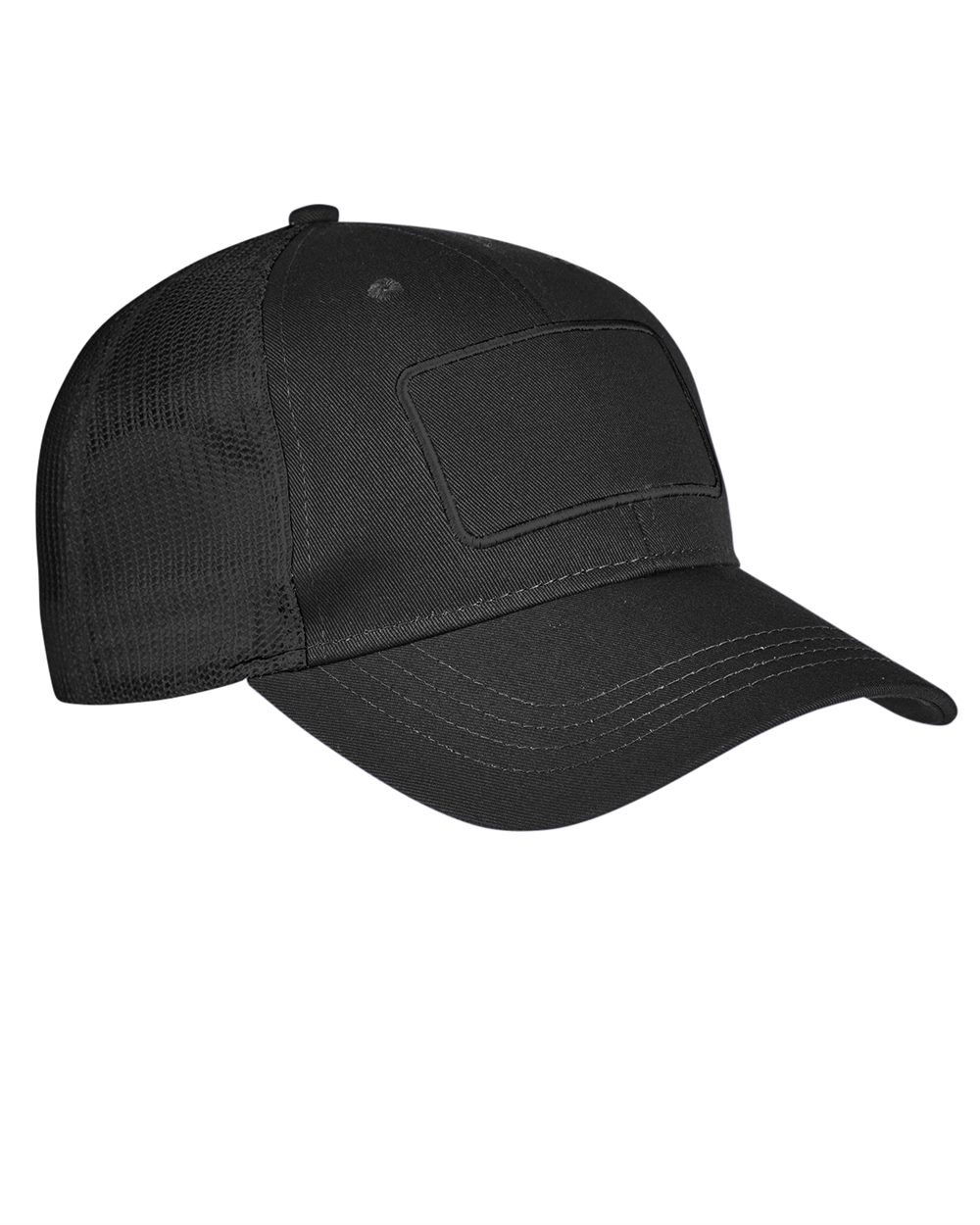 Big Accessories BA656T-US Big Accessories BA656T - Patch Trucker Cap for custom printing in Montreal
