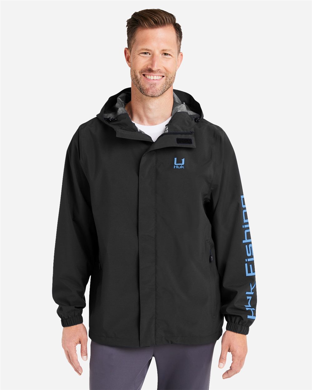 HUK H400159-US HUK H400159 - Men's Storm Rain Jacket for custom printing in Montreal