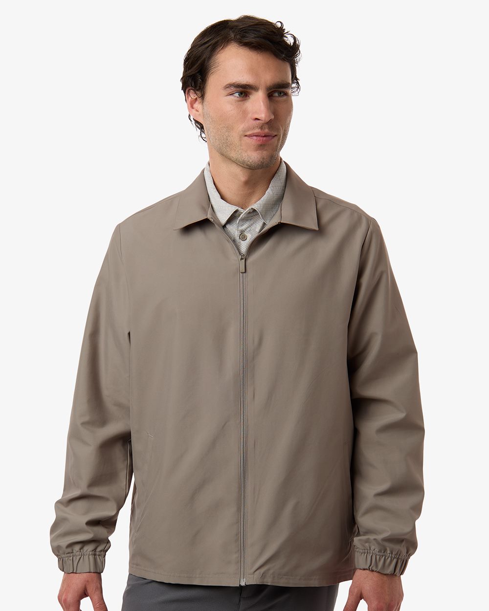 Adidas A714-US Adidas A714 - Men's Woven Full-Zip Jacket for custom printing in Montreal