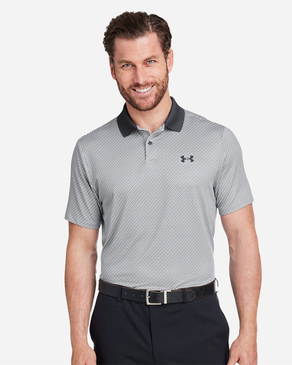 Under Armour 1377377-US Under Armour 1377377 - Men's 3.0 Printed Performance Polo for custom printing in Montreal