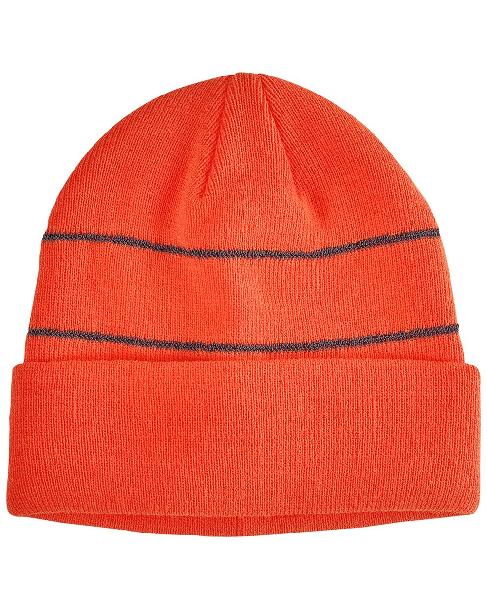 Big Accessories BA535-US Big Accessories BA535 - Reflective Cuffed Beanie for custom printing in Montreal