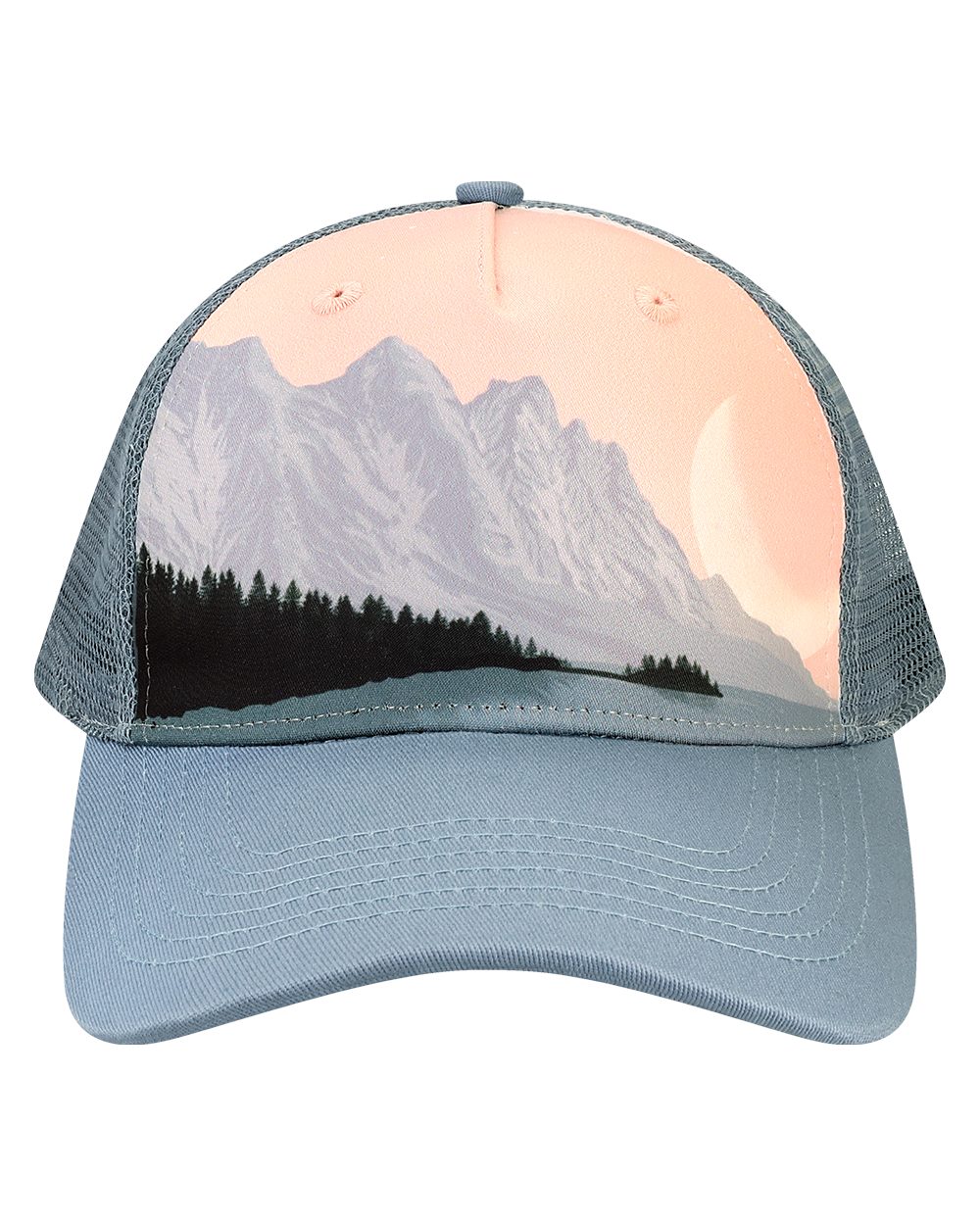 LOCALE 5PTKR-US LOCALE 5PTKR - Trucker Cap for custom printing in Montreal