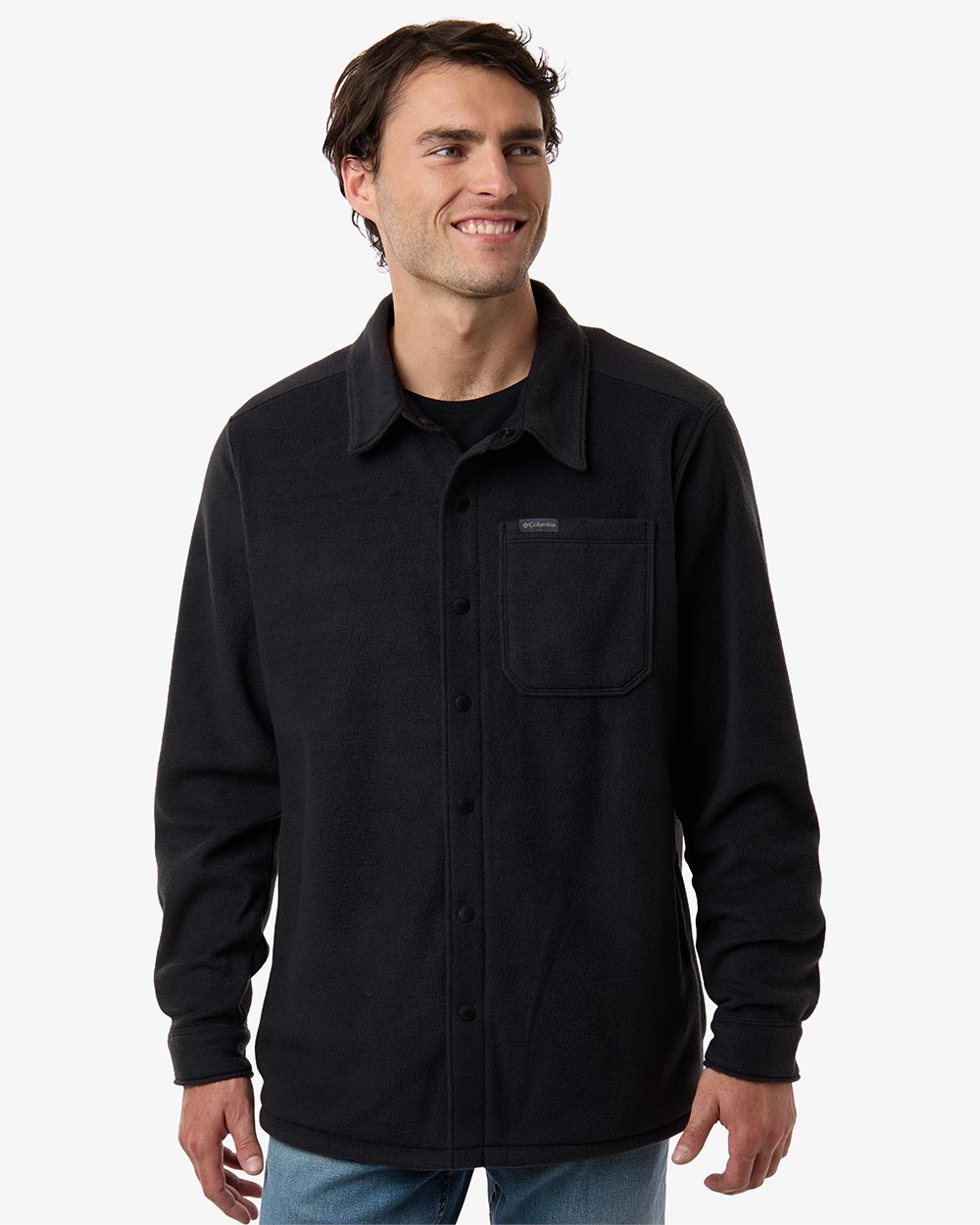 Columbia 212371-US Columbia 212371 - Men's Steens Mountainâ„¢ Solid Shirt Jacket for custom printing in Montreal