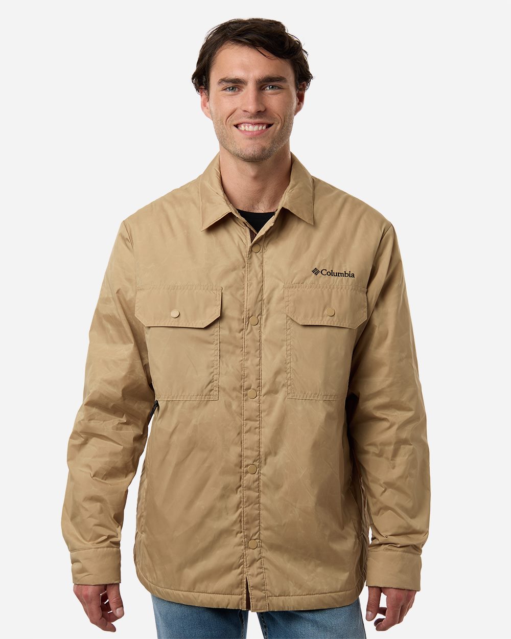 Columbia 213430-US Columbia 213430 - Men's Landroamerâ„¢ Shirt Jacket pour impression personnalisée à Montréal