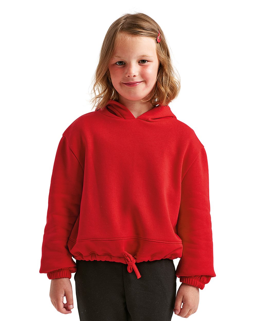 TriDri TD85B-US TriDri TD85B - Youth Maria Hooded Sweatshirt for custom printing in Montreal