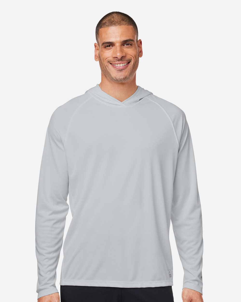 HUK H12L010-US HUK H12L010 - Men's LoPro Pursuit Long Sleeve Hooded T-Shirt for custom printing in Montreal