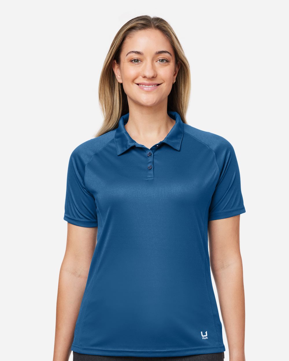 HUK H612L03-US HUK H612L03 - Women’s LoPro Solid Performance Polo for custom printing in Montreal