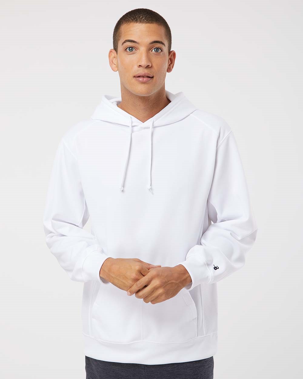 Badger 1454-US Badger 1454 - Men's Performance Fleece Hooded Sweatshirt for custom printing in Montreal
