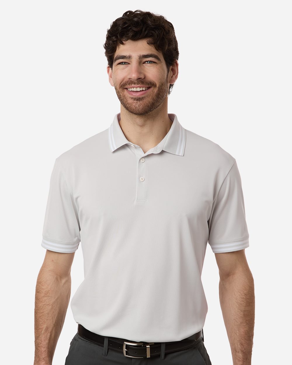Swannies SW8700-US Swannies SW8700 - Men's Thatcher Tipped Polo pour impression personnalisée à Montréal