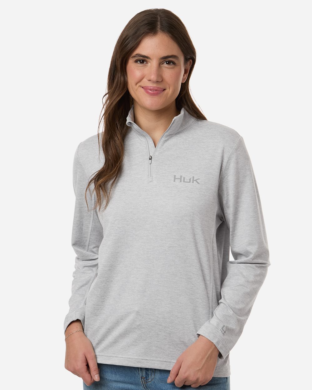 HUK H6130024-US HUK H6130024 - Women's Coldfront+ Quarter-Zip Pullover for custom printing in Montreal